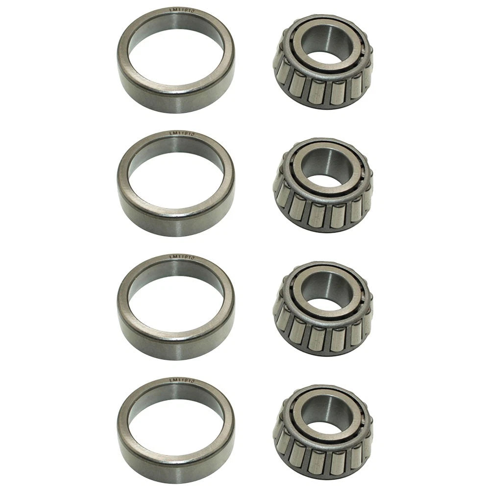 Set of 4 Bearing Cone & Cup for E-Z-GO