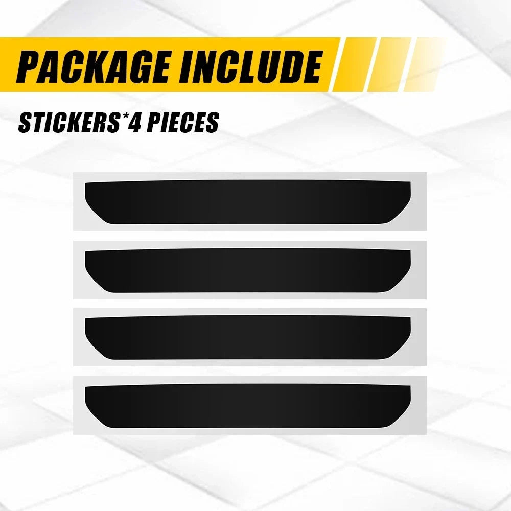 Smoke Side Markers Vinyl Decals Overlay Tint for GMC Canyon (2023–2025)