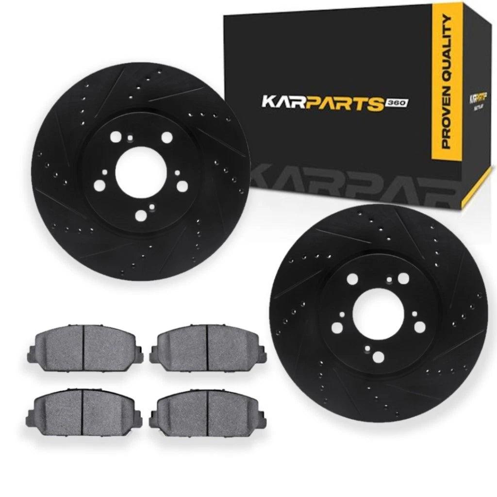Brake Rotor Set for Acura RLX (2015) - Drilled and Slotted ALX-PAU-DF-8512-58031-CLA1