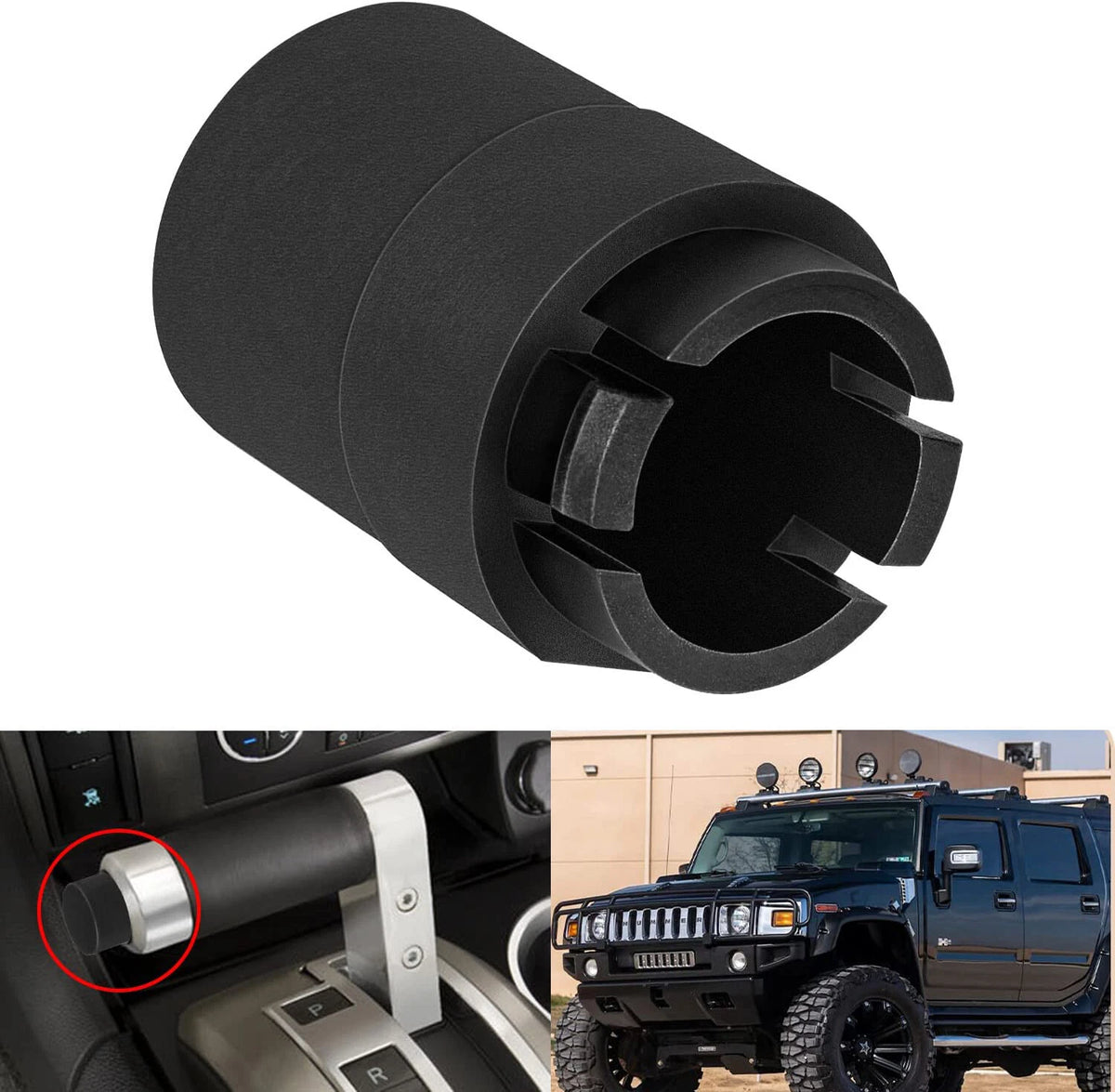H2 Transmission Gear Shift Handle Knob Button for Hummer H2 (2003–2009) 98autoR65