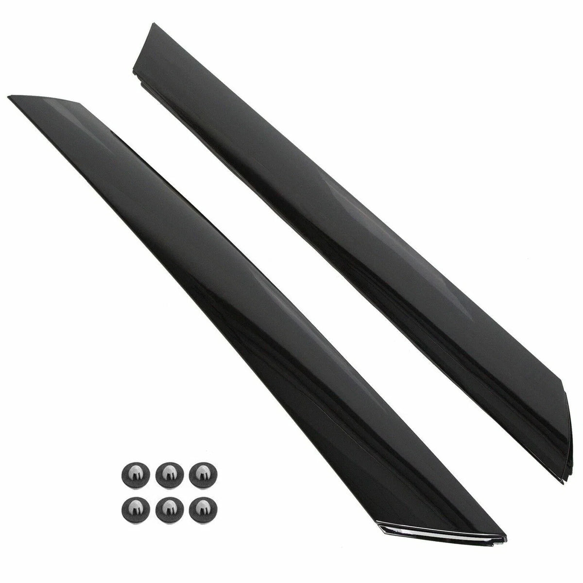 2X Windshield Pillar Trim Molding for Kia Soul (2010–2013) LH+RH