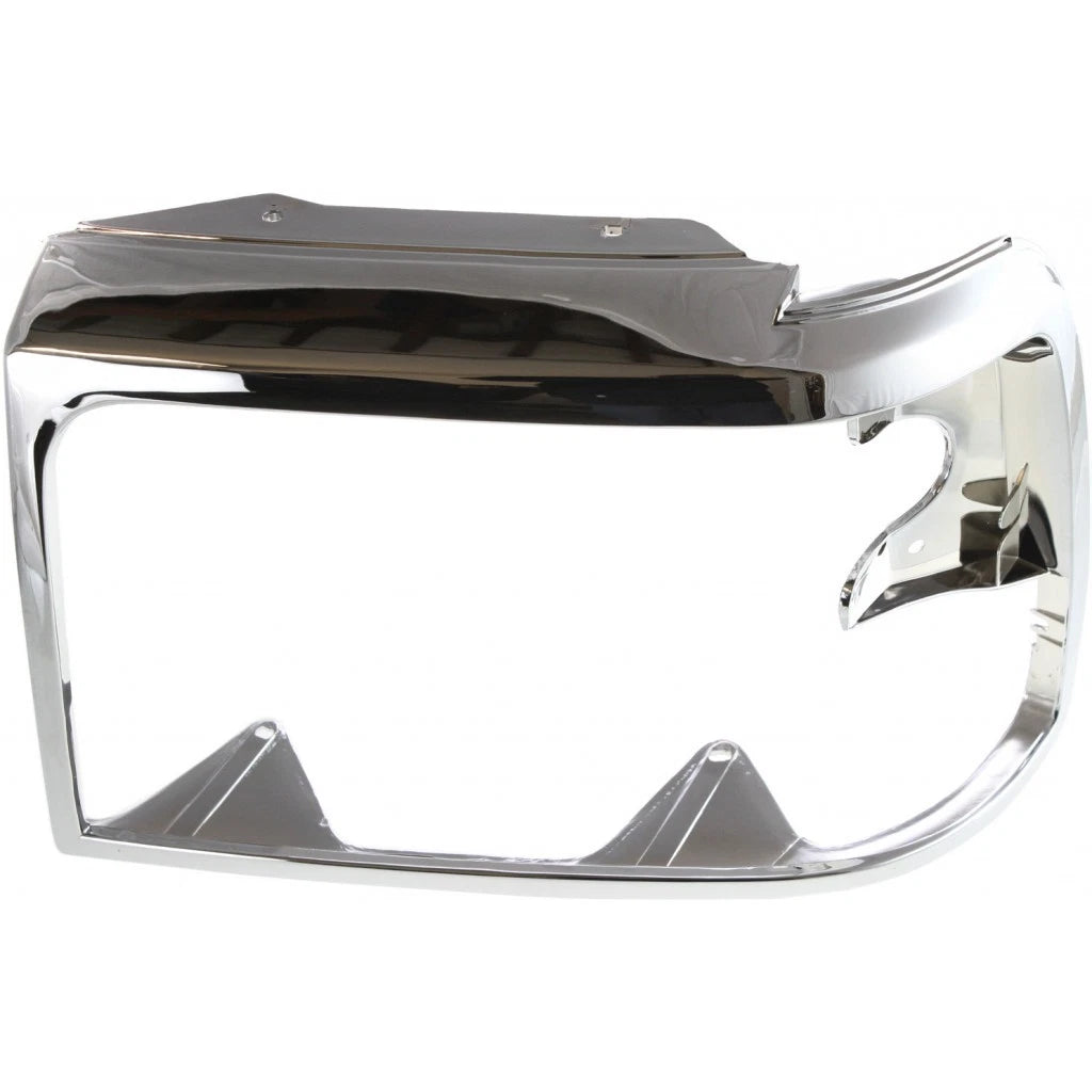 Headlight Bezel Driver Side for Ford F-250/F-350 (1992–1997) Chrome FO2512130