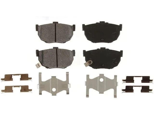 Brake Pad Set Rear for Nissan Stanza (1990–1992) 41314DFFY