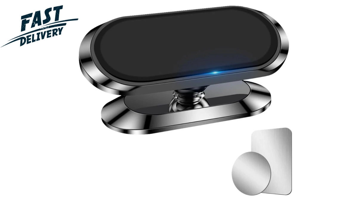 360° Rotating Magnetic Car Phone Holder Dashboard Mount for Universal Fit