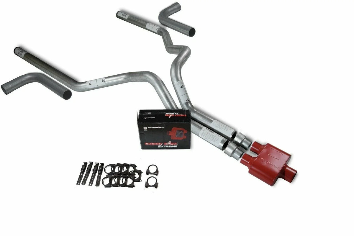 3" Dual Exhaust Kit for Dodge Ram 1500 (2009–2018) Cherry Bomb Extreme