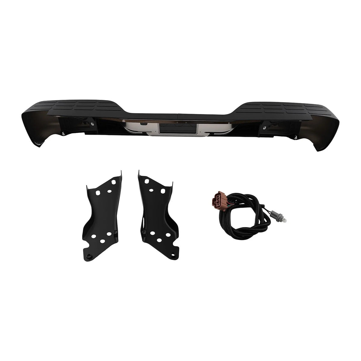 Rear Bumper Assembly Chrome for GMC Sierra (1999–2006) 15758744