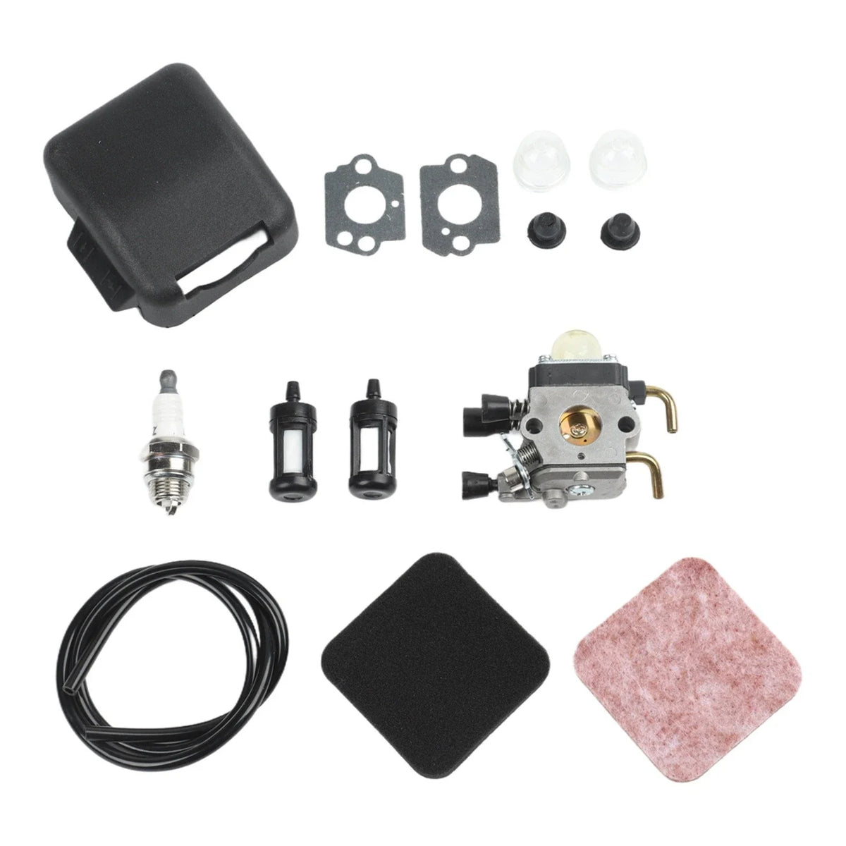 Complete Tune Up Kit for FS85 FS80 (Carburetor, Air Filter, Fuel Line)
