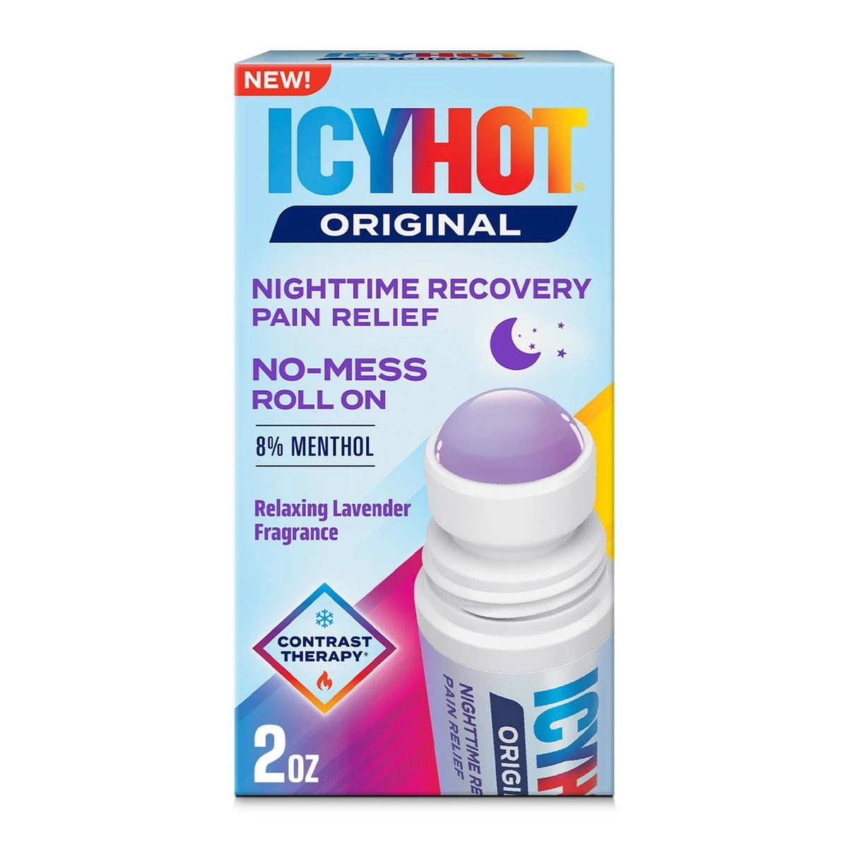 Icy Hot Original Pain Relief Nighttime Recovery Roll-On