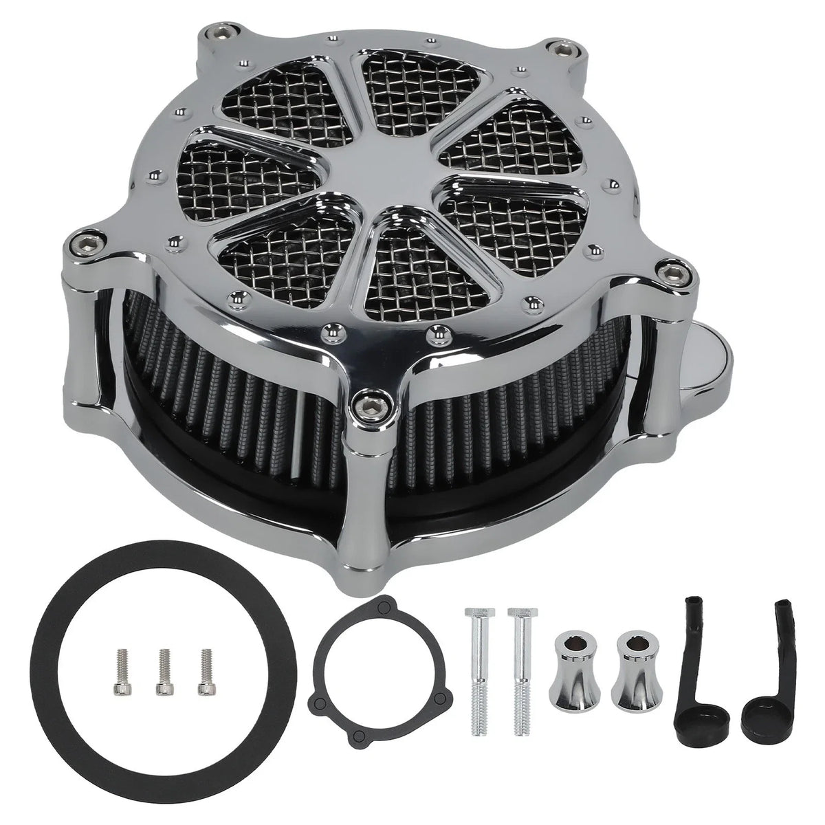 Billet Aluminum Air Cleaner for Harley Davidson Touring Dyna (2000–2017)