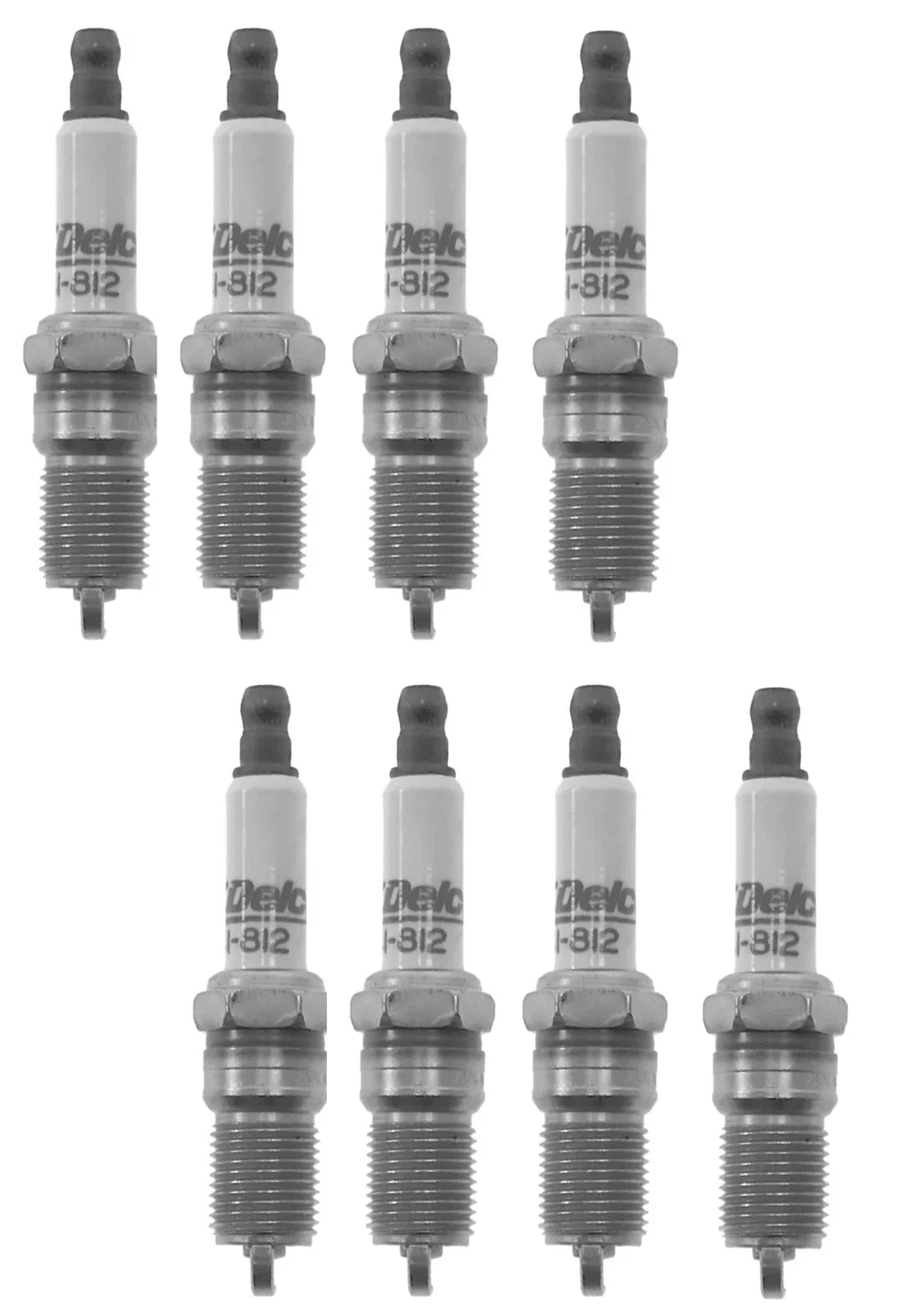 Set of 8 Double Platinum Spark Plugs for Chevy Corvette (1993–1995)