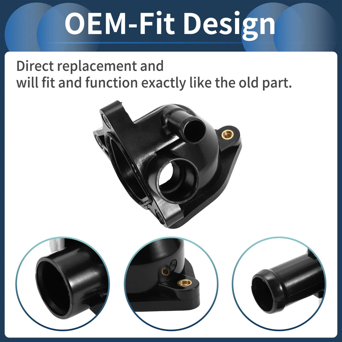 Engine Coolant Thermostat Housing Assembly for Honda CR-V (2002–2006) No. 19320PNA003
