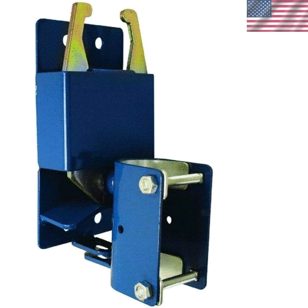 Two-Way Gate Latch for Easy Use - Durable Blue Anti-Corrosion Alloy Design