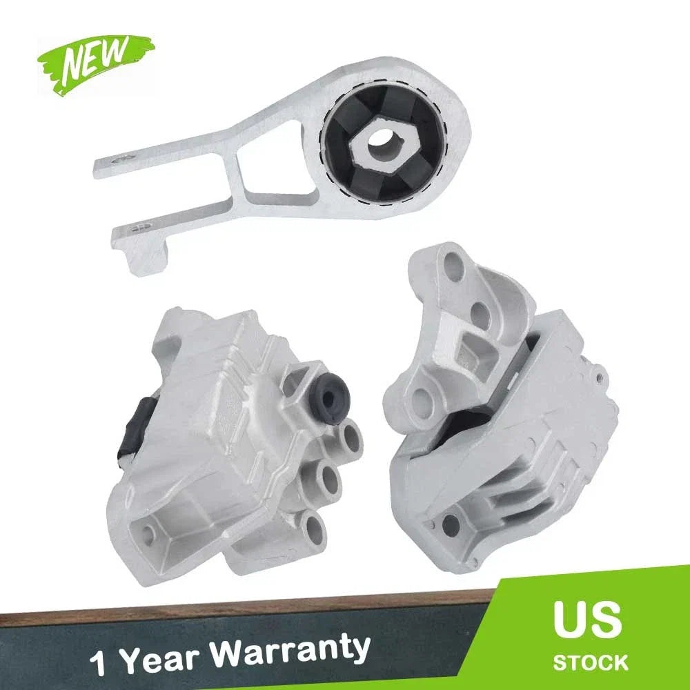 Motor Mounts Kit for Jeep Renegade (2015–2020) 2.4L, Automatic Transmission