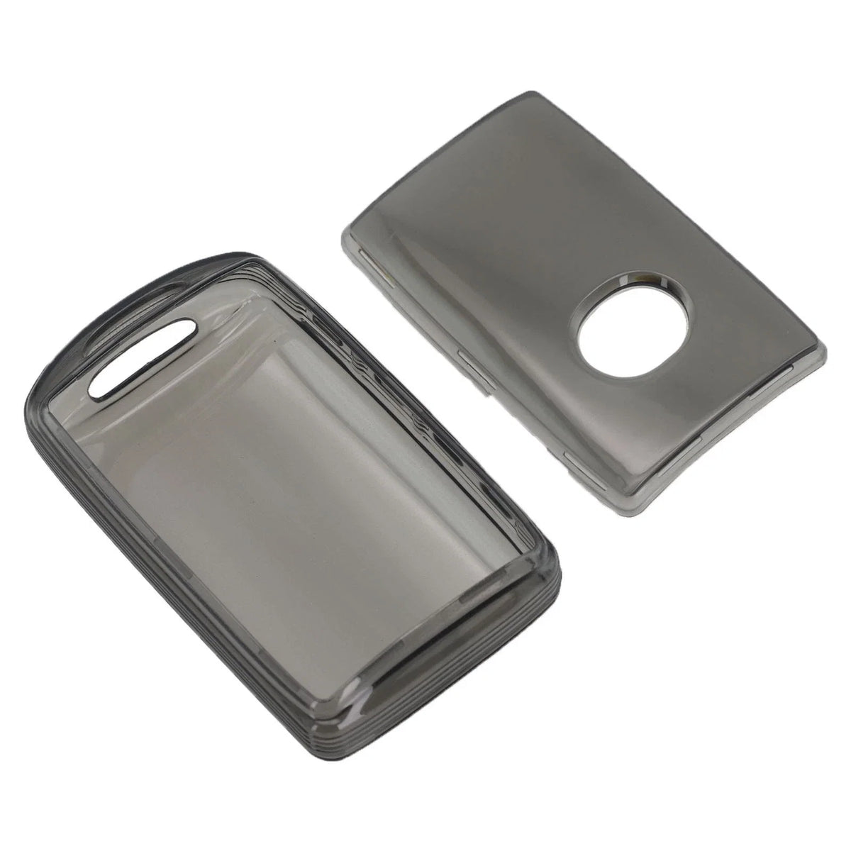 Transparent Black Key Case for Mazda CX-5 CX-9 CX-30 (2012–2023)