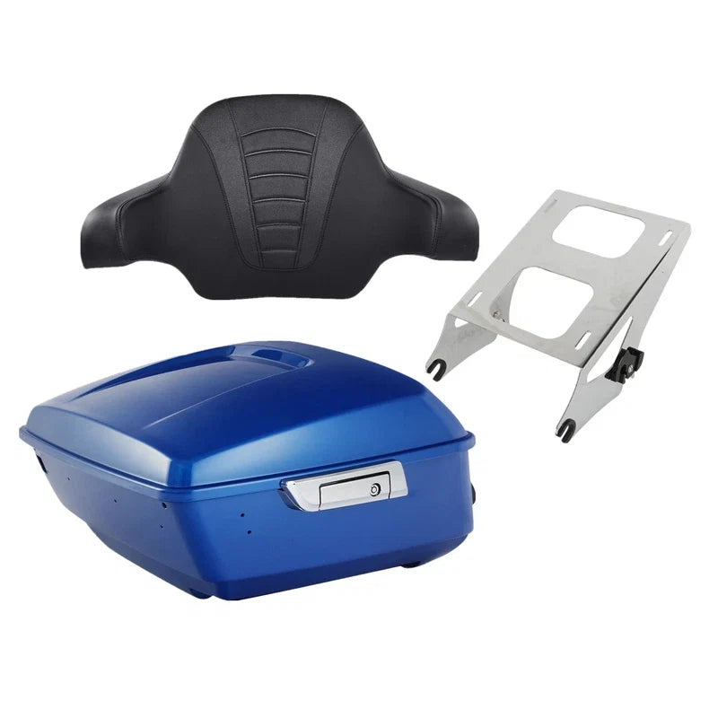 Trunk Backrest Pad Mount Rack for Harley Road Glide (2014–2026)