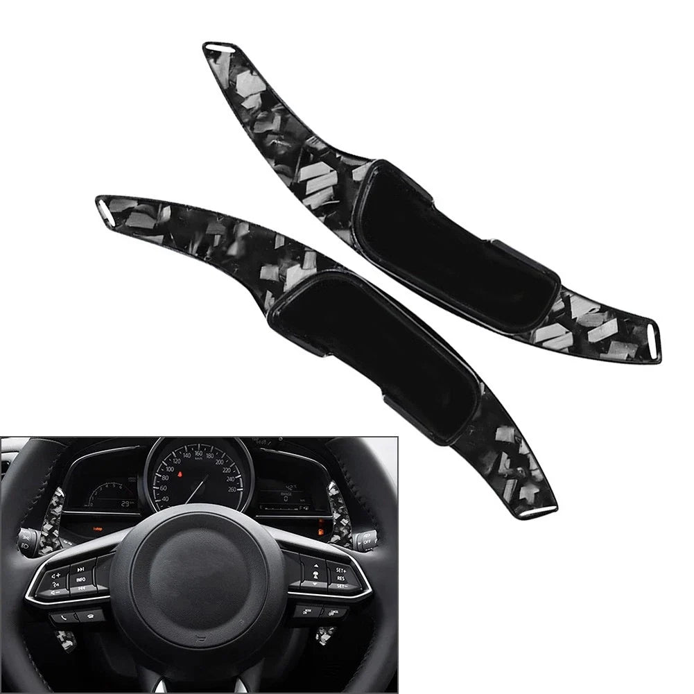 2pcs Steering Wheel Shift Paddle for Mazda 3 6 Atenza Axela CX-3 (2014–2023)