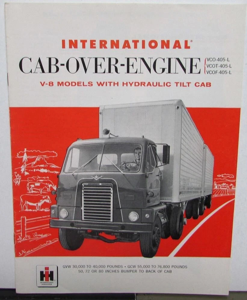1957 International Trucks IHC Cab Over Engine V8 Sales Brochure