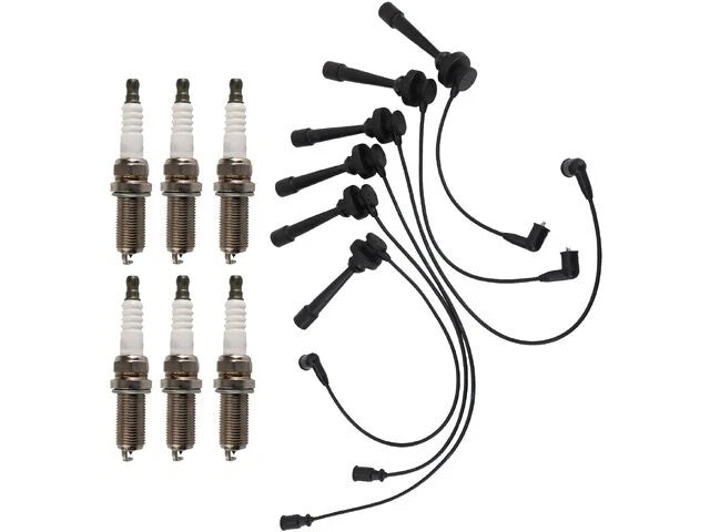 Spark Plug Wire Set with Spark Plugs for Mitsubishi Montero (1997–2000) 33184TWPD