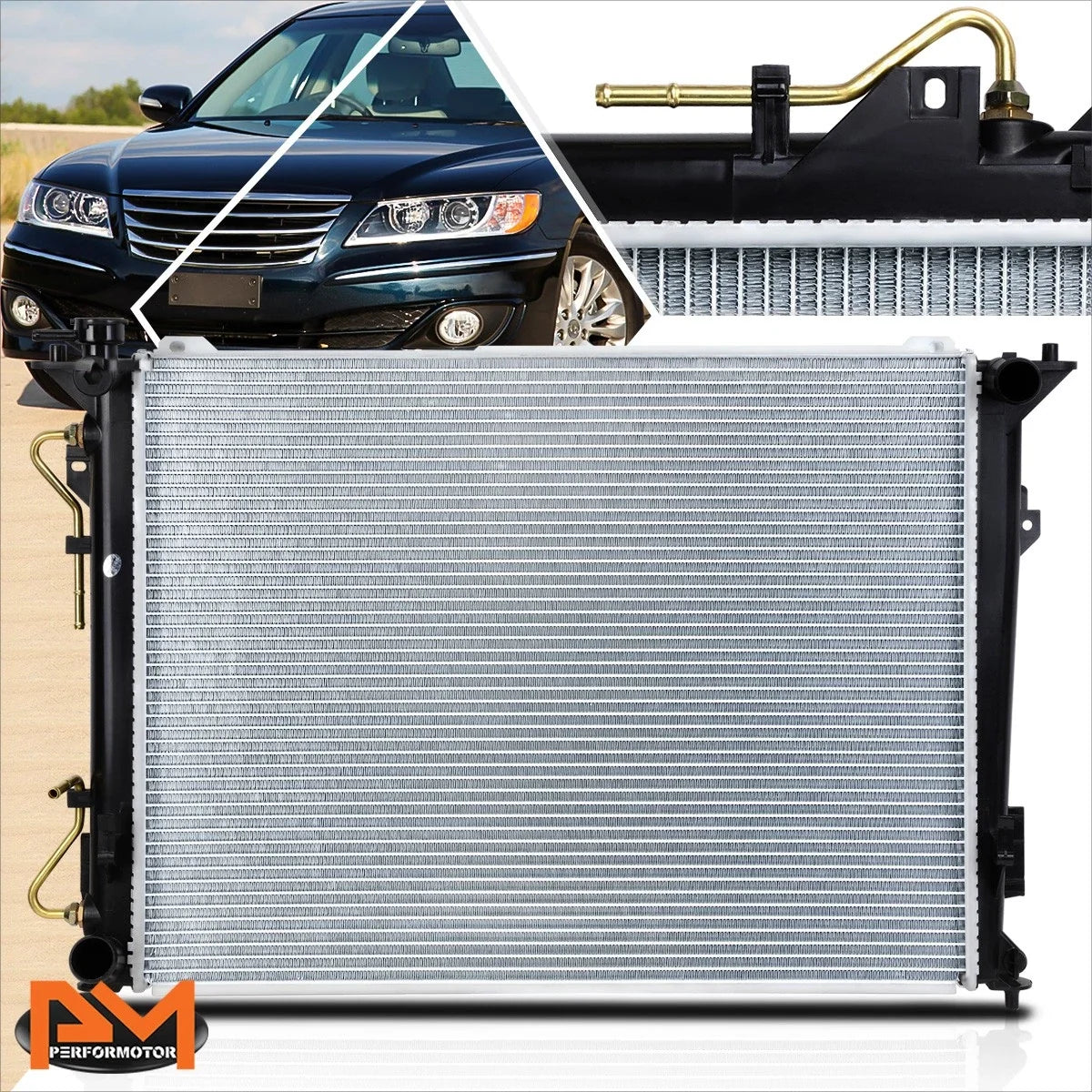 Aluminum Radiator for Azera/Sonata/Magentis/Optima (2006–2011) DPI-2831