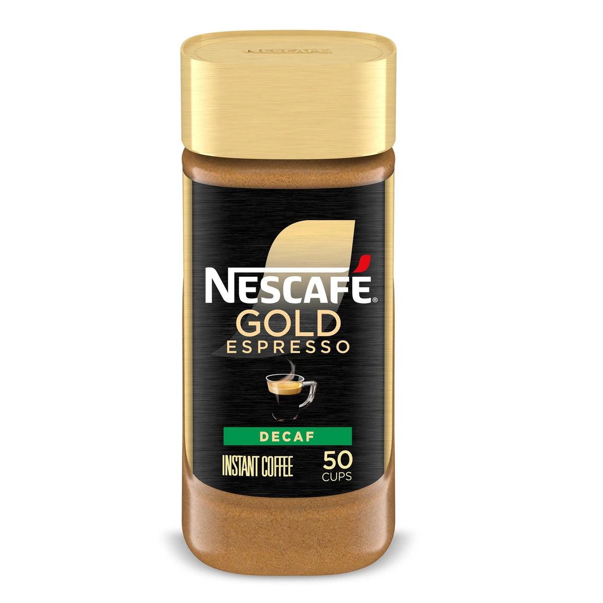 Decaf Espresso Instant Coffee for NESCAFÉ Gold (3.17 oz Jar)