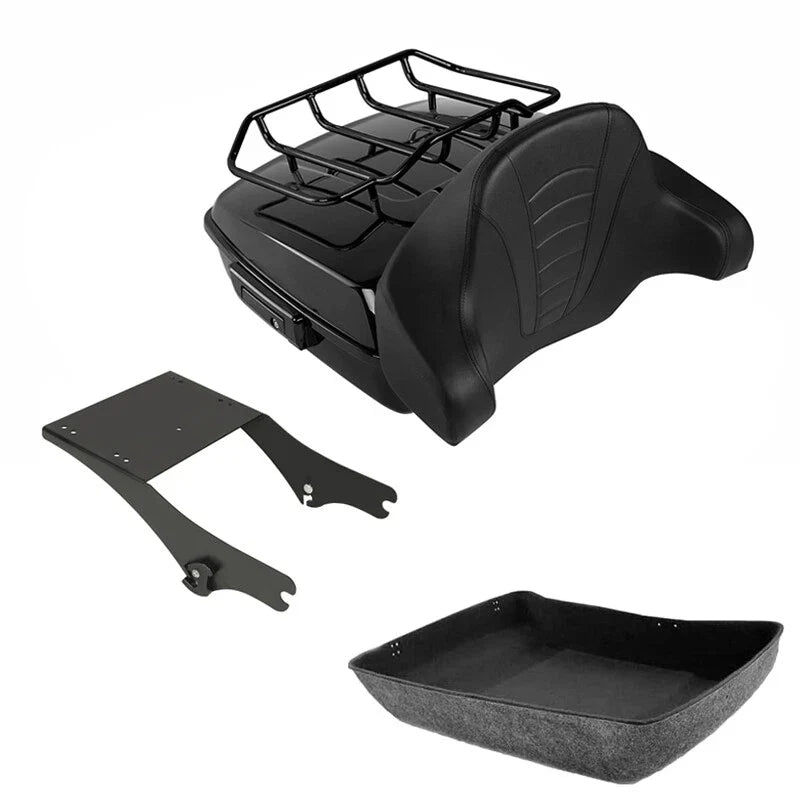 Chopped Trunk Pad Mount for Harley Touring Electra Glide (1997–2008)