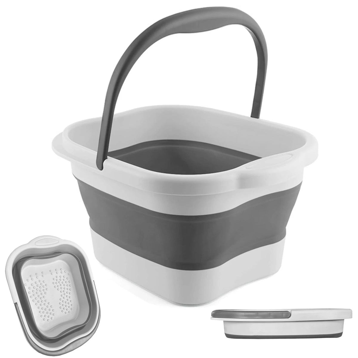 Collapsible Foot Soak Tub for Massage Acupoint (4 Gallon)