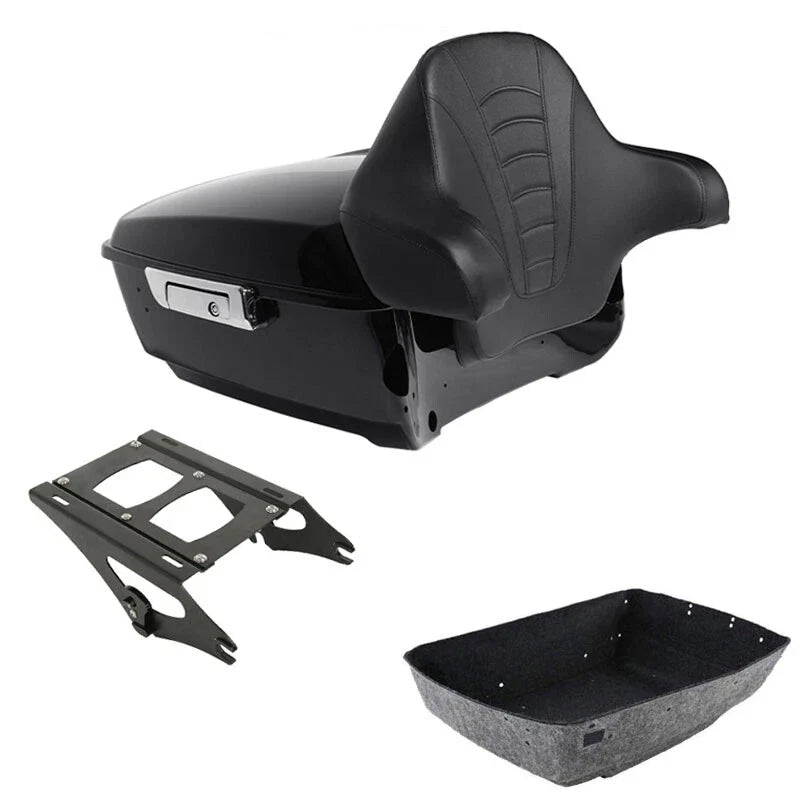 Trunk Backrest Luggage Rack for Harley Touring Road Glide (2014–2026)