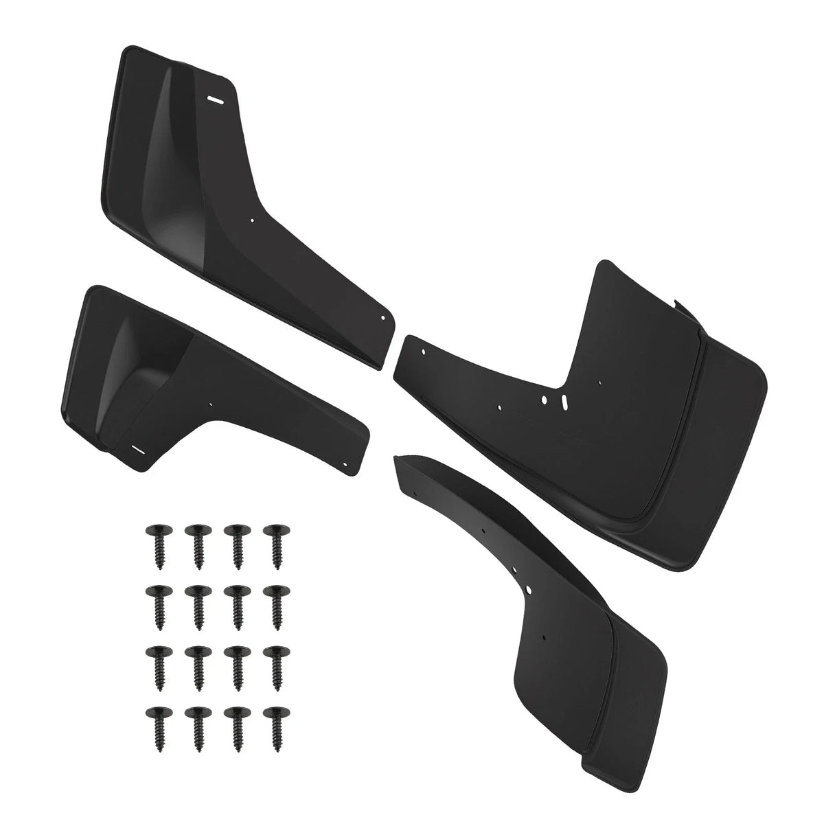 4X Mud Flaps Set for Silverado Sierra 1500-3500 (1999–2014) 12495822