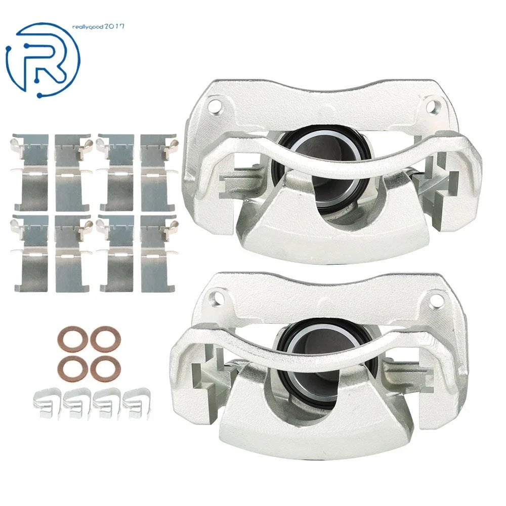 2X Front Brake Calipers w/ Bracket for Toyota Camry Avalon Lexus ES350 (2007–2017)
