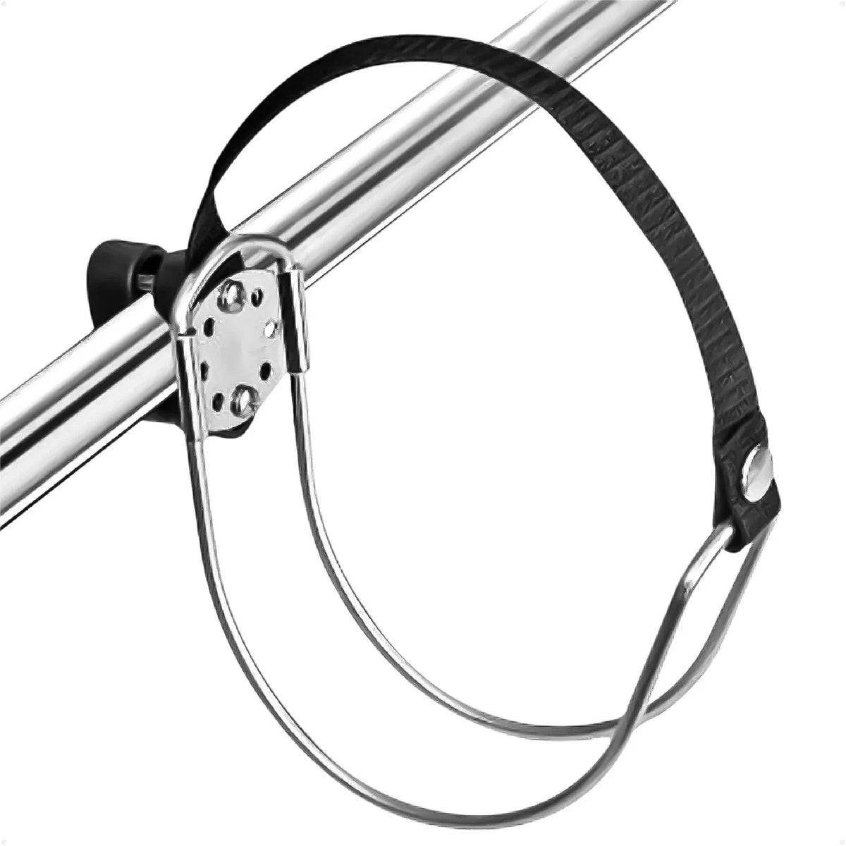 Stainless Steel Ring Buoy Mounting Bracket Holder for Rail/Flat Mount