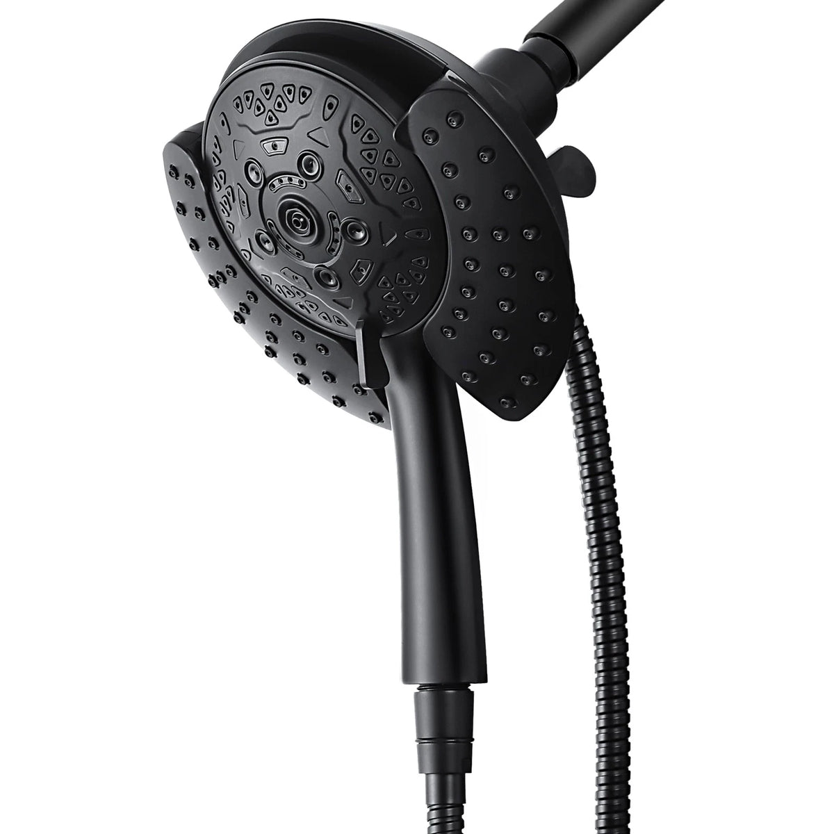 2X Shower Head with Handheld High Pressure 15391-1.8 gpm, Black