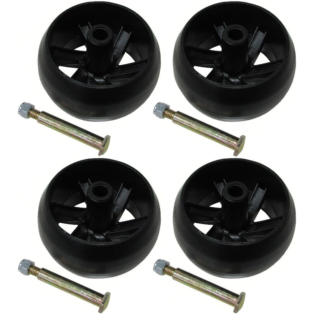Set of 4 Spoked Deck Wheel Kit for Universal Products