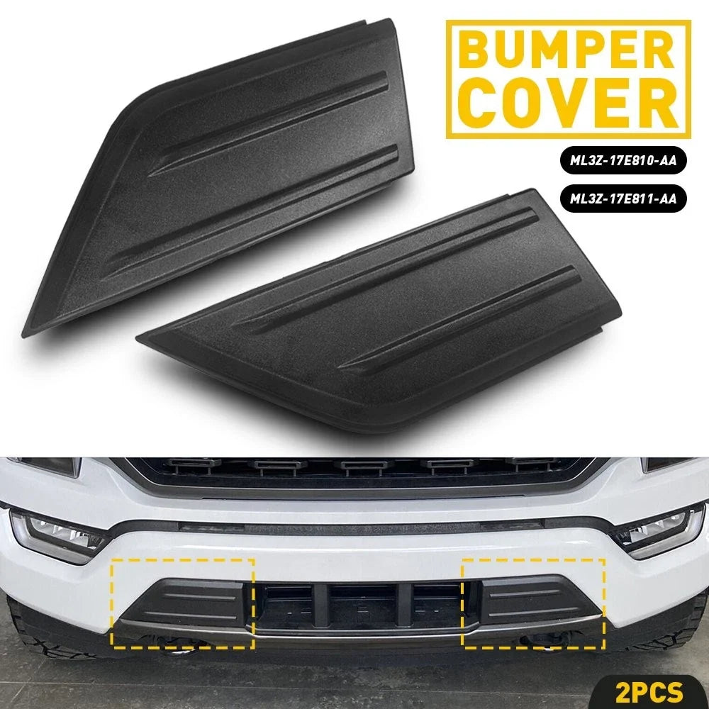 2X Front Bumper Corner Cover Trim Left+Right for Ford F150 (2021–2023)
