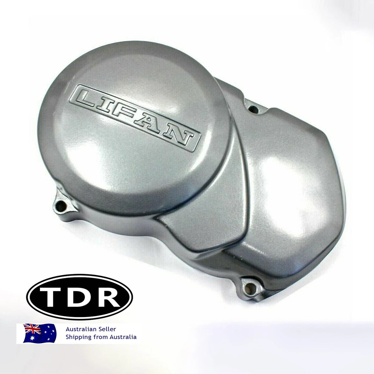 Left Side Silver Magneto Engine Cover for Lifan 125/140/150/160cc (2000–2023)