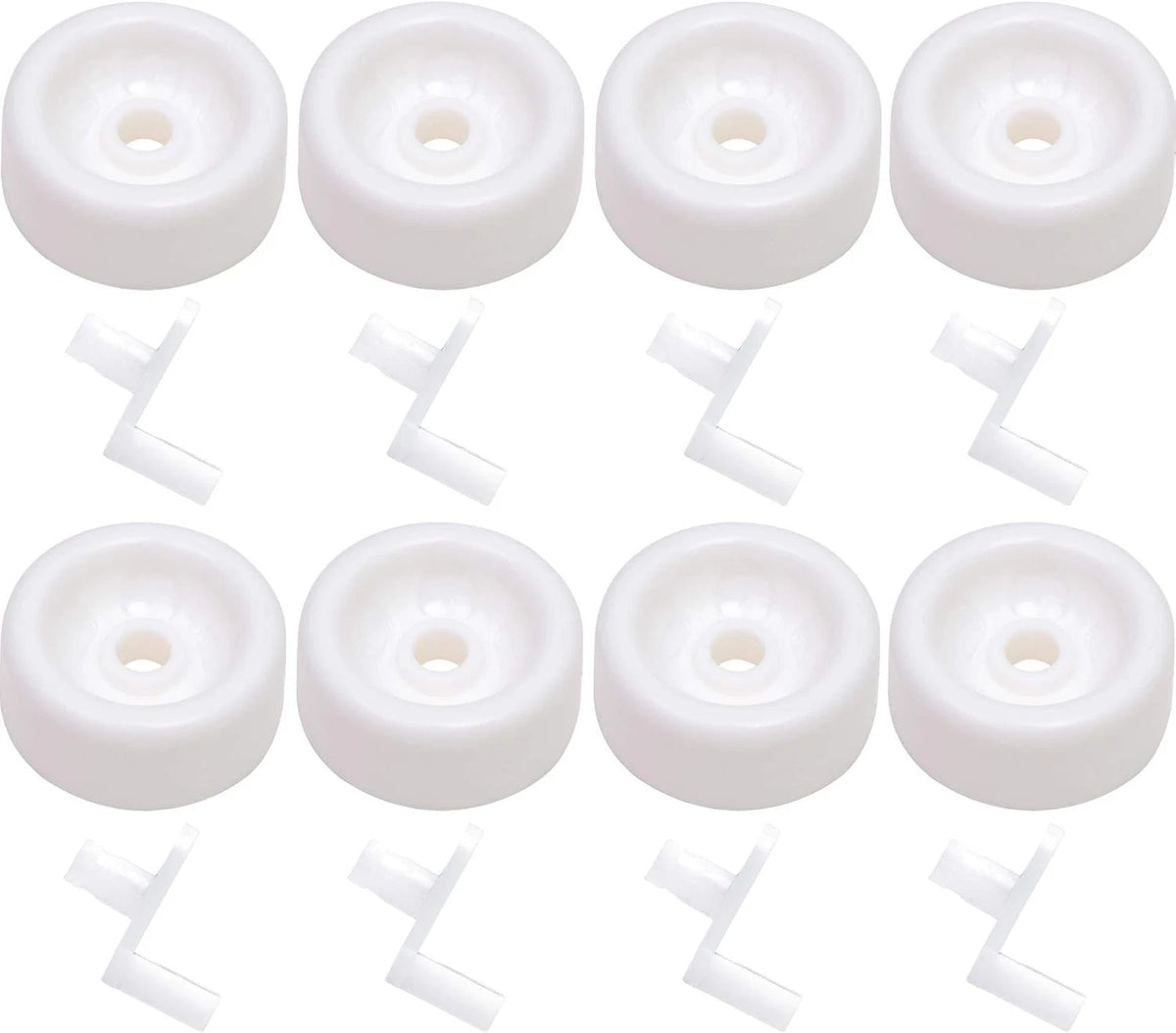 Lower Rack Roller and Axle Kit for General Electric Dishwasher (WD12X271)