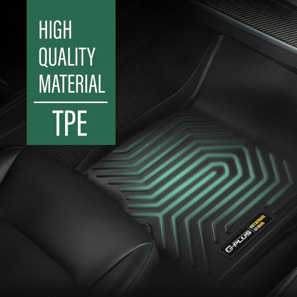 TPE Floor Mats Trunk Cargo Liner for Volkswagen Atlas (2018–2025)