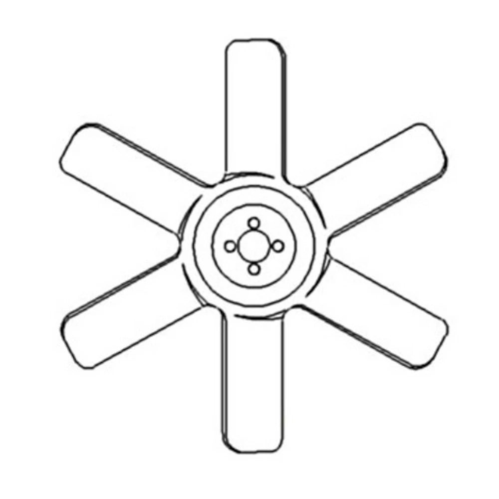 6 Blade Fan for Kubota M5950 M6030 (Fits )