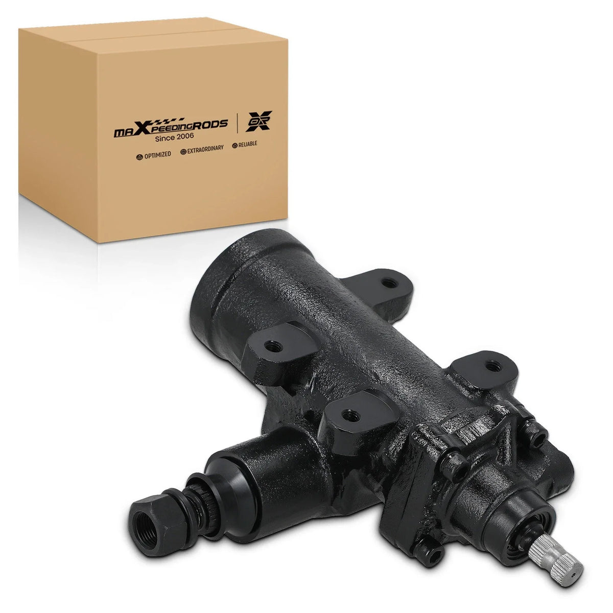 Power Steering Box 12.7:1 Ratio for GM (Borgeson Street & Performance)