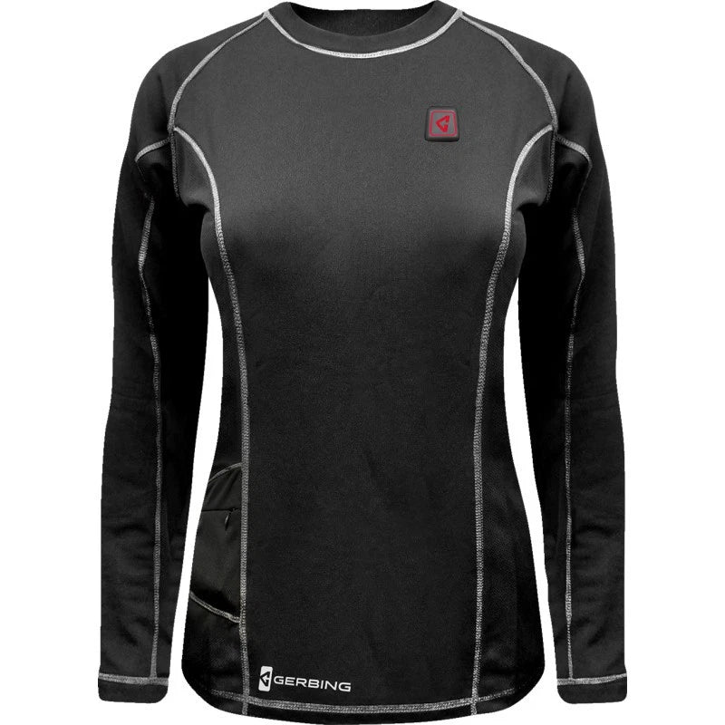 2X Gerbing Heated Base Layer Shirt for Women (GERBLS7VWBLKXXL)