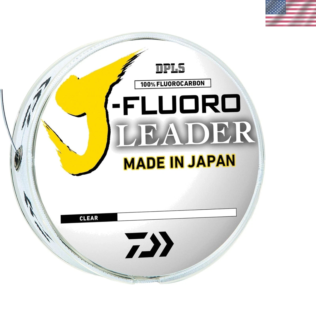 50Lb Fluorocarbon Fishing Line for J-FLUORO (Clear Leader Material)