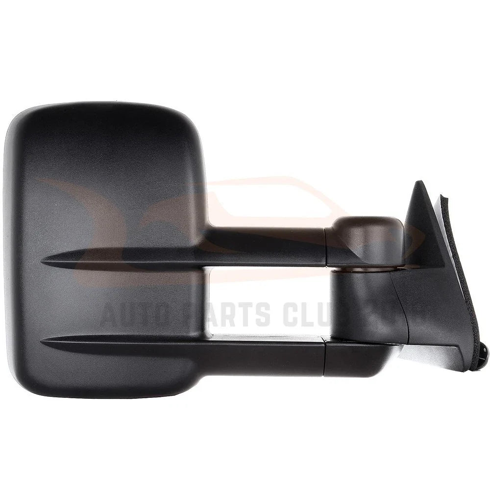 Pair of Folding Manual Black Towing Mirrors for C/K 1500/2500/3500 (1988–1998)