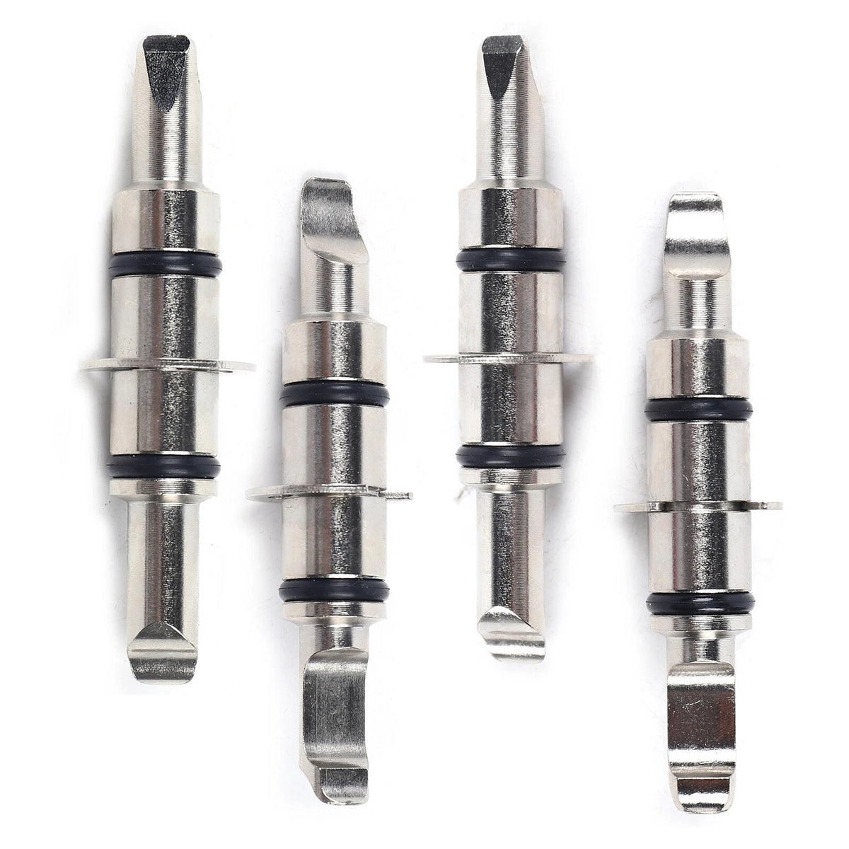Set of 4 Wheel Alignment System Clamps for Reversible Rim Positioning