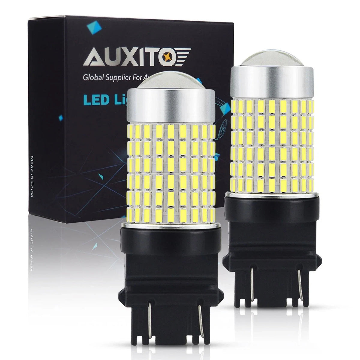 2X AUXITO 3157 3156 LED Bulbs for Reverse Backup Light Fog Light (EXC)