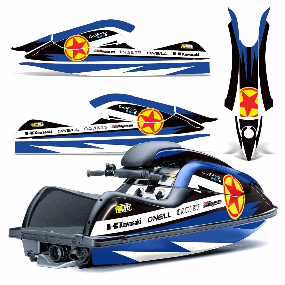 Graphic Sticker Decal for Kawasaki 800 SX-R (2003–2012)