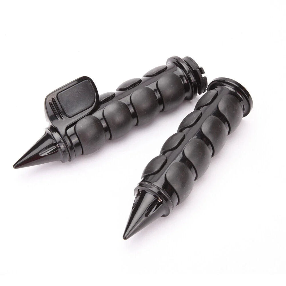 1" Handlebar End Hand Grips for Harley Dyna Softail Electra Glide