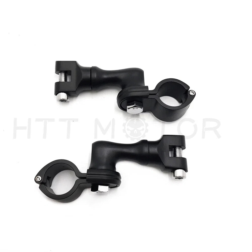 1.5" Engine Guard Foot Peg Mounts Clamps for Harley Softail FatBoy (1990–2023)