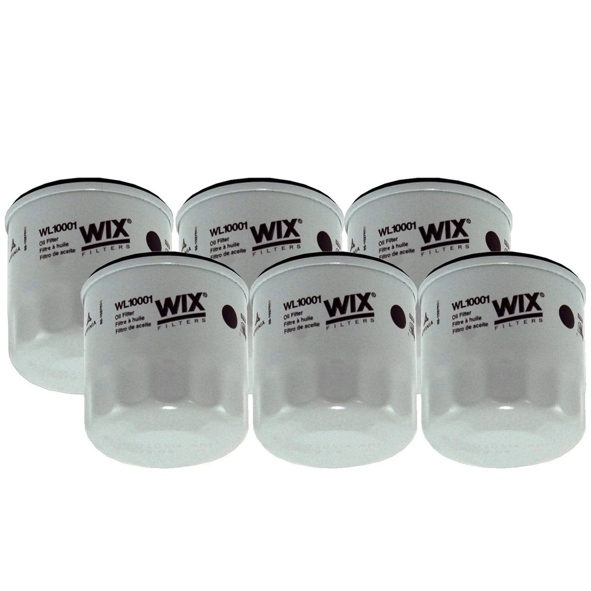 Set of 6 Engine Oil Filters for Chevrolet Spark (2013–2022) - Wix