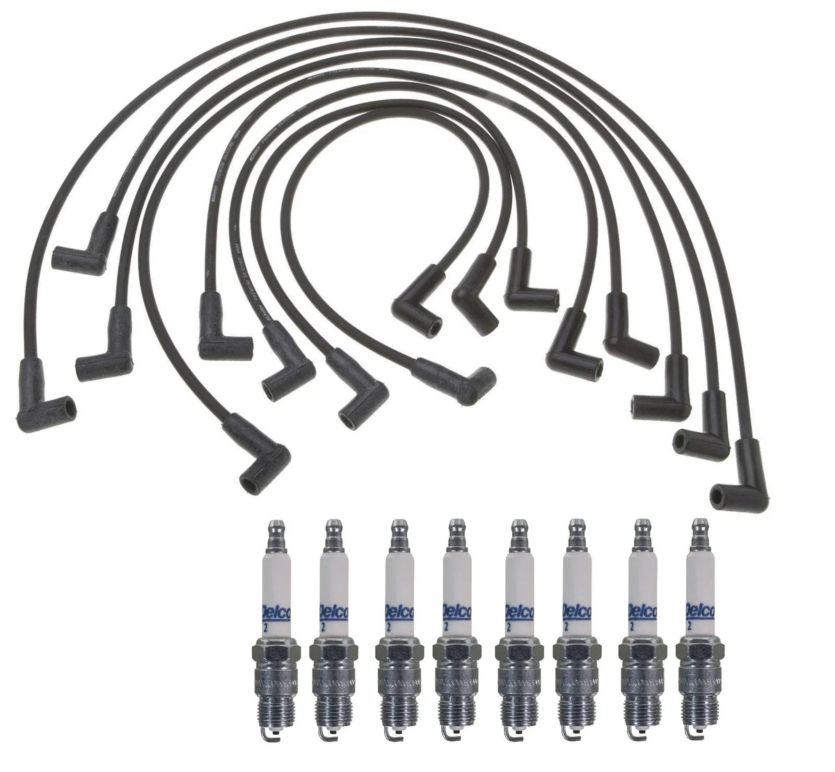 Pro Ignition Wire Set & ACDelco Rapidfire Spark Plugs for Chevy GMC P35