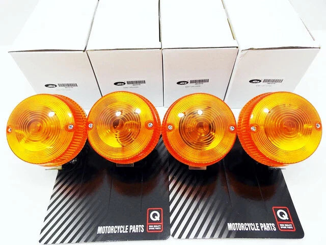 Kawasaki KZ1000 Police Left Right Turn Signal Indicator Blinker Set (78-05)