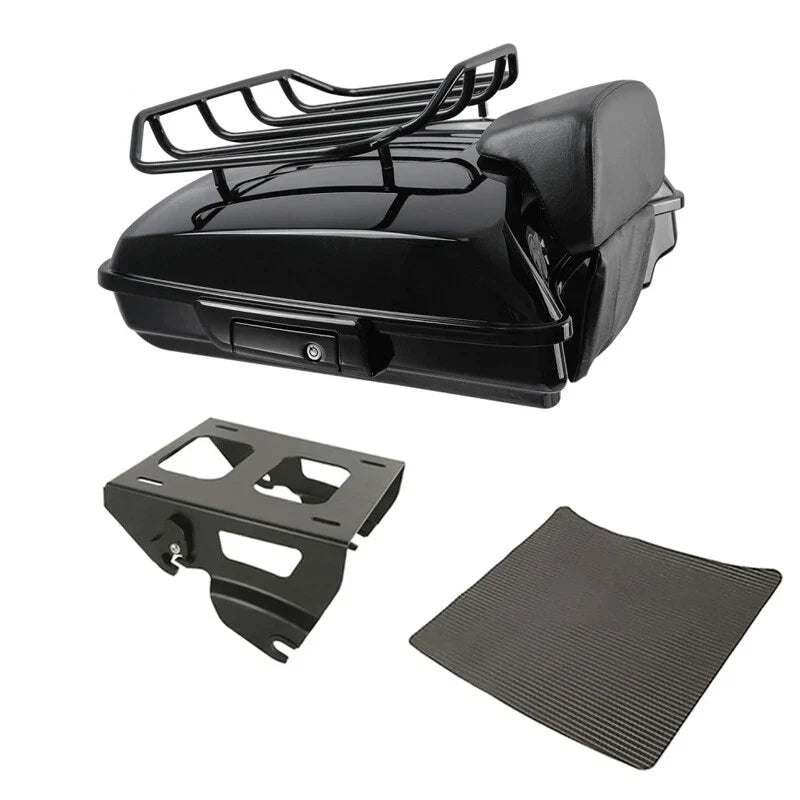 Razor Trunk Backrest Luggage Rack for Harley Street Glide (2014–2026)
